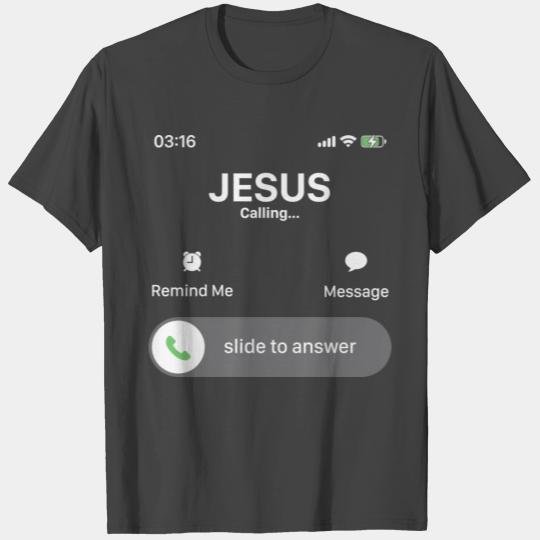 Jesus Calling Love Jesus Funny Christian Faith T Shirts