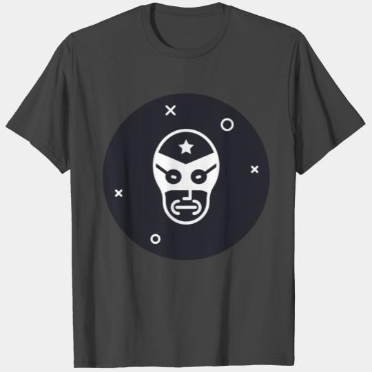 WHITE MEXICAN LUCHADOR T Shirts