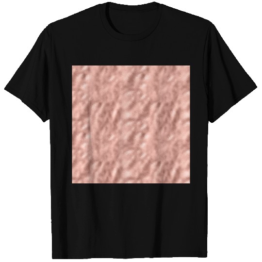 Rose Gold Metallic Shimmer T Shirts