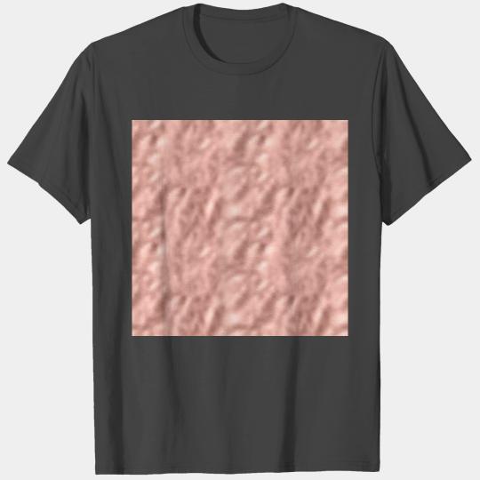 Rose Gold Metallic Shimmer T Shirts