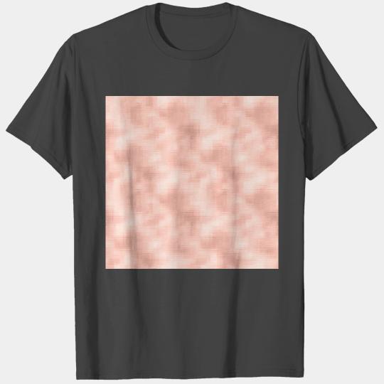 Glam Rose Gold Metallic Texture T Shirts