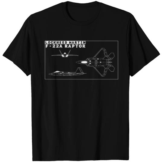LOCKHEED MARTIN F 22 T Shirts
