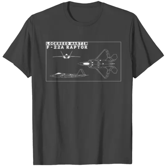 LOCKHEED MARTIN F 22 T Shirts