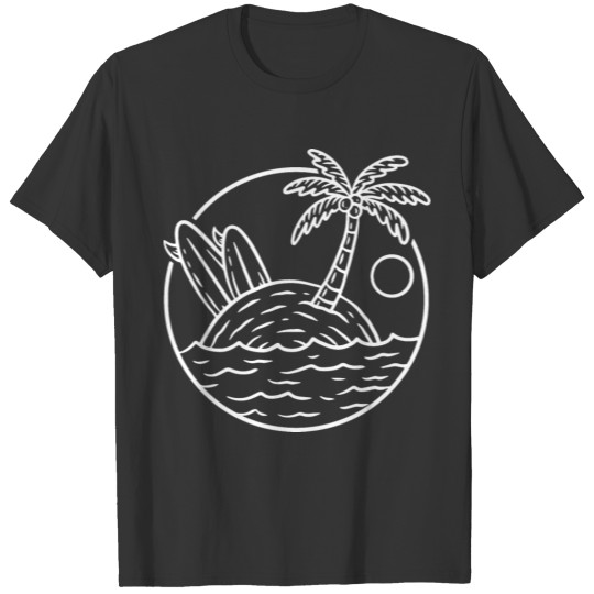 Beach Vibes Circle T-shirt