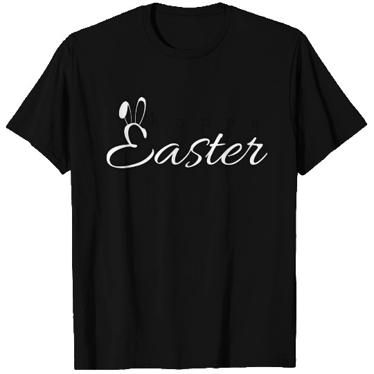 happy easter T Shirts easter day bunny rabbit lover