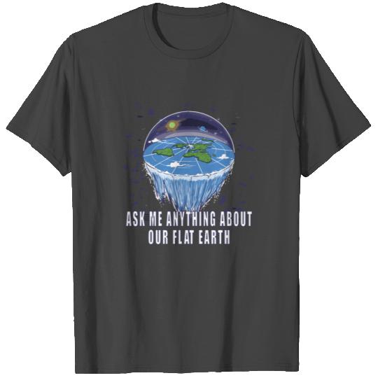 Flat Earth Theory Flat Earth Army Earth T Shirts