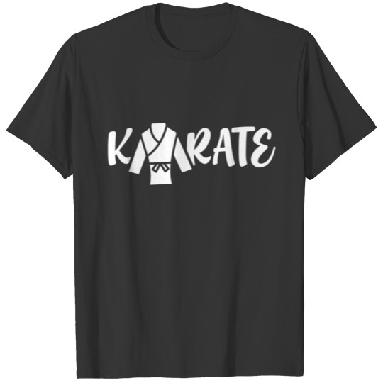 Karate Fighter Martial Arts Coach Belt T-shirt