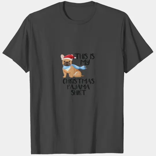 Funny This Is My Christmas Pajama T Shirts Pug Tree D