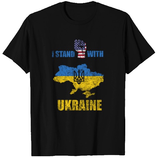 I stand with ukraine T Shirts