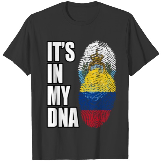 Sammarinesen And Colombian Vintage Heritage DNA Fl T-shirt