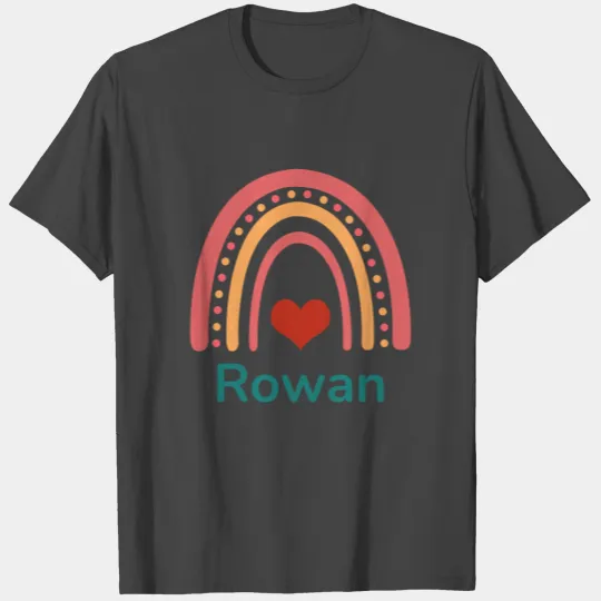 Rowan Vintage Boho Rainbow T Shirts