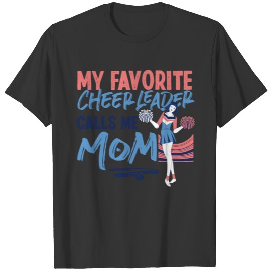 Cheer Cheerleading Mom Mother My T-shirt