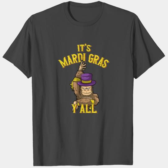 It's Mardi Gras Y'All Funny Ape T Shirts