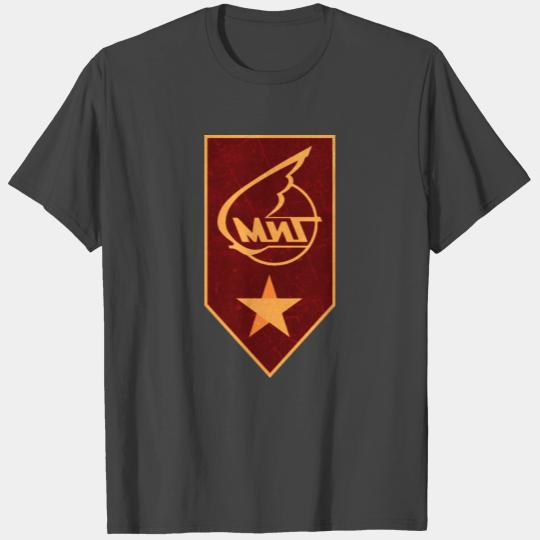 Mig Soviet Air Force Russian T Shirts