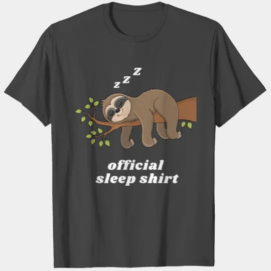 official sleep T Shirts