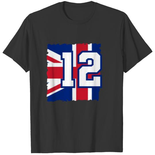 12 uk national team T-shirt