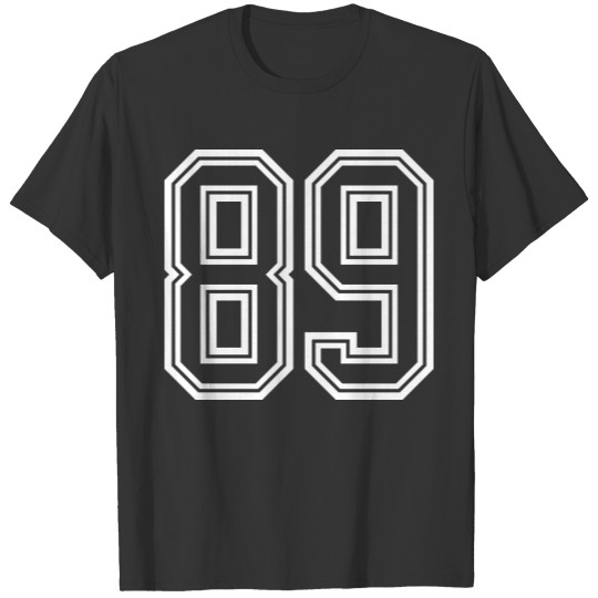 89 Number symbol T-shirt