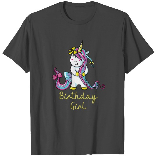 unicorn birthday T Shirts