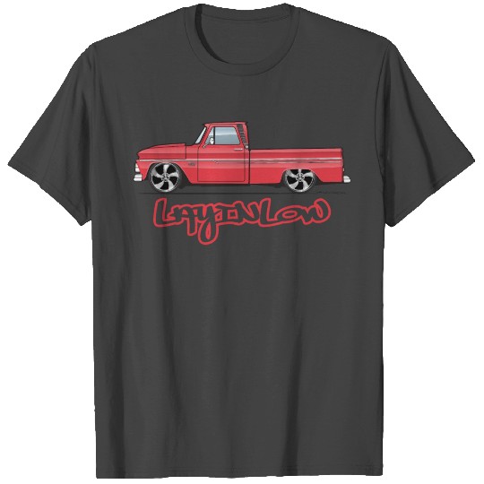 lay in low Cardinal Red T Shirts