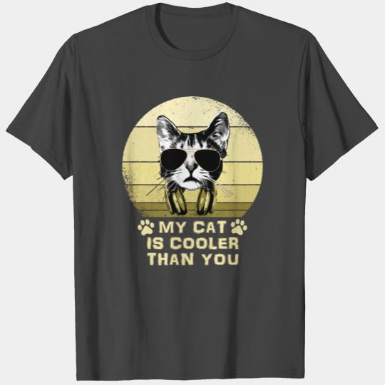 My Cat Is Cooler Than You Bling T Shirts