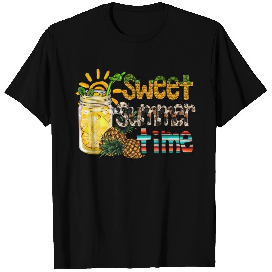 Sweet Summer Time Pineapple T Shirts