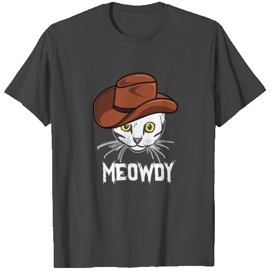 MEOWDY - Best Days Are Meowdays - Cat Cowboy T Shirts
