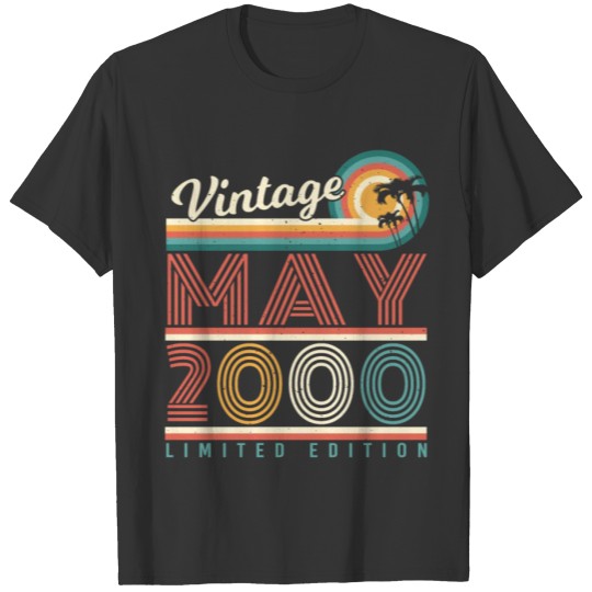 Legendary Year Of Birth May 2000 T-shirt