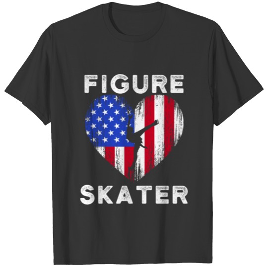 Figure Skater Studies Ice Skating Skate Team T-shirt