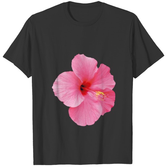 beautiful hibiscus flower in pink T Shirts