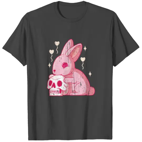 rabbit and skull T Shirts
