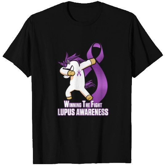Lupus Taught Survivor Warrior design T Shirts