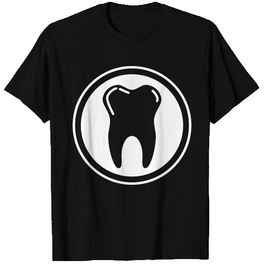 Tooth icon symbol T Shirts