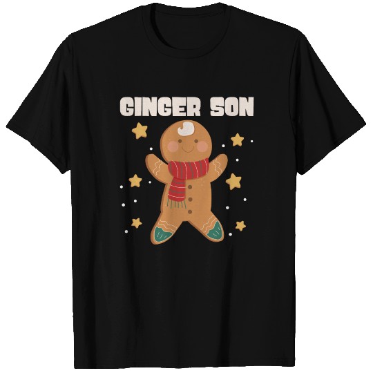 Chistmas Season Gingerbread Ginger Son T Shirts
