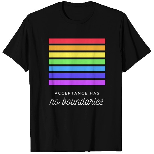 Acceptance Empowers Has No Boundaries T Shirts