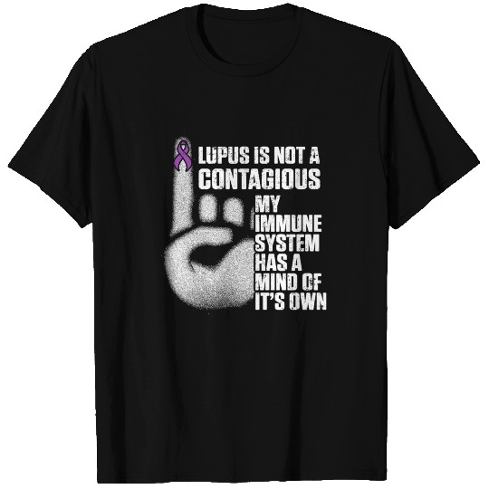 Lupus Inspiring Survivor Warrior print T Shirts