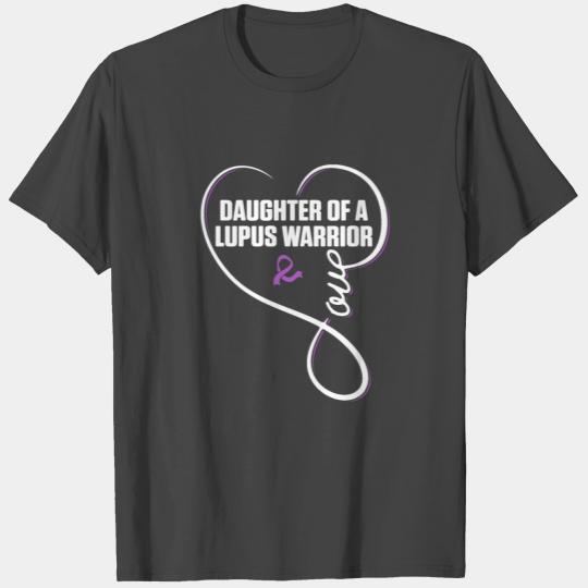 Lupus Research Survivor Warrior print T Shirts