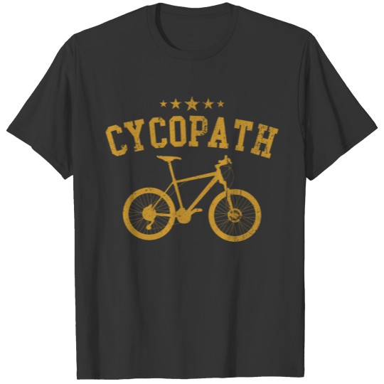 Cycopath gold T-shirt