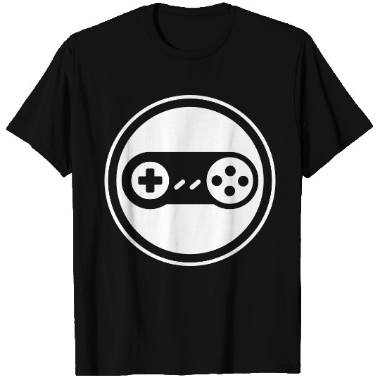 Gamepad icon gamer T Shirts