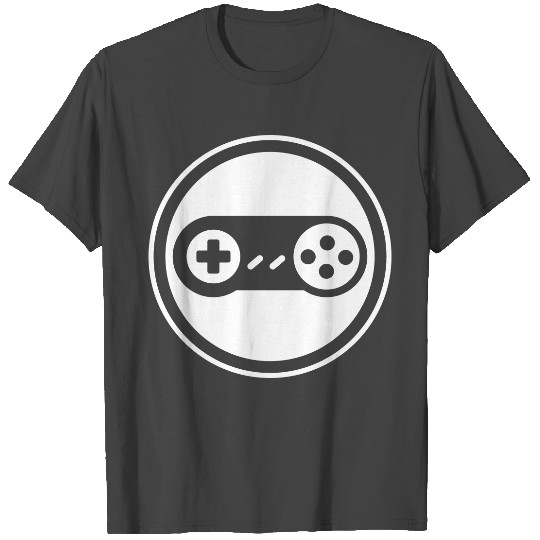 Gamepad icon gamer T Shirts