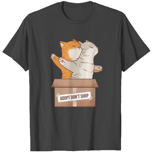 Adopt Dont Shop Funny Animal Rescue Gift T Shirts