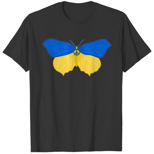 Butterfly Ukraine T Shirts