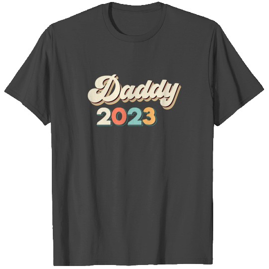 Daddy 2023 daddy to be vintage T Shirts