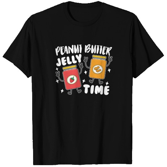 Peanni Butter Jelly Time Friend Peanut Strawberry T Shirts