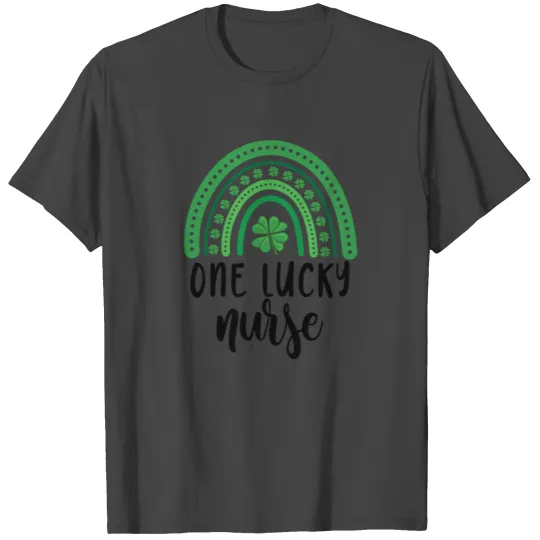 St Patricks Day - One Lucky Nurse T Shirts