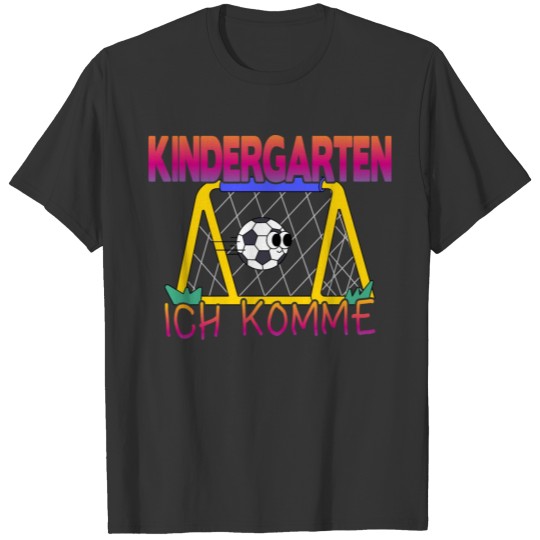Kindergarten I'm coming - kindergarten soccer T-shirt