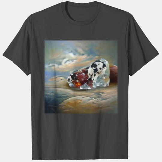 Dalmatian jasper crystal gemstone T Shirts