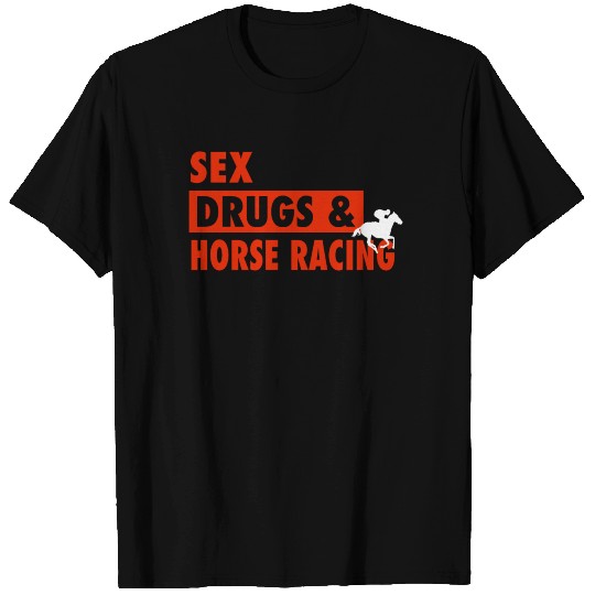 Funny Horse Racing Present Idea T Shirts