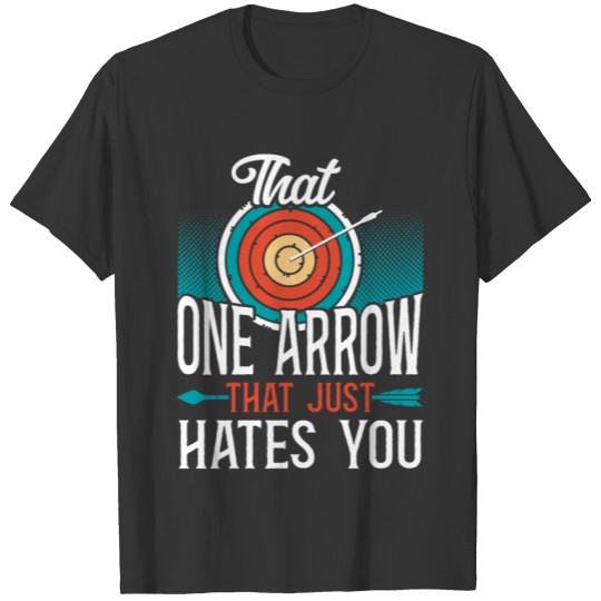 Archery Bow Archer Vintage Target T-shirt
