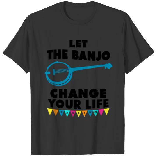 Music teacher Banjo T-shirt