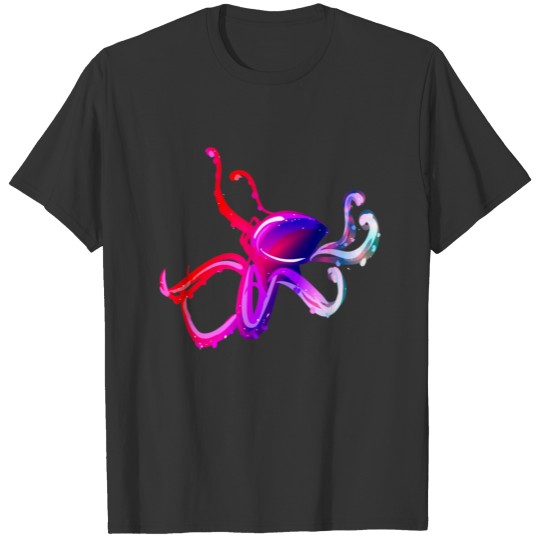 octopus sea creature animal biology icon T-shirt